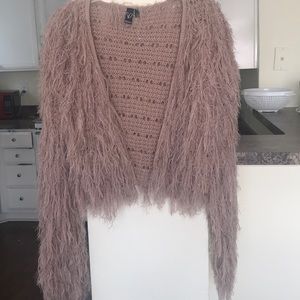 Fuzzy Cardigan